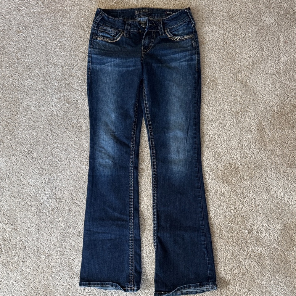 Silver Jeans Women's Boot Cut in Deep Indigo